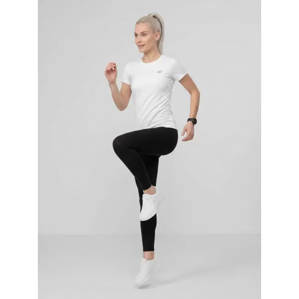  Tricou pentru femei 4F WMM00TTSHF3306 ALB 