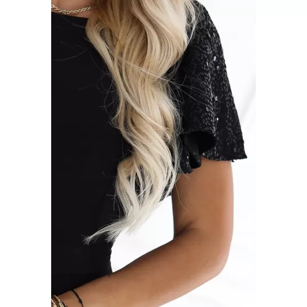  Rochie NUMOCO 694-1 NEGRU 