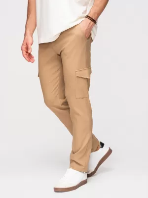Pantaloni pentru bărbați OMBRE P1515 MARO DESCHIS