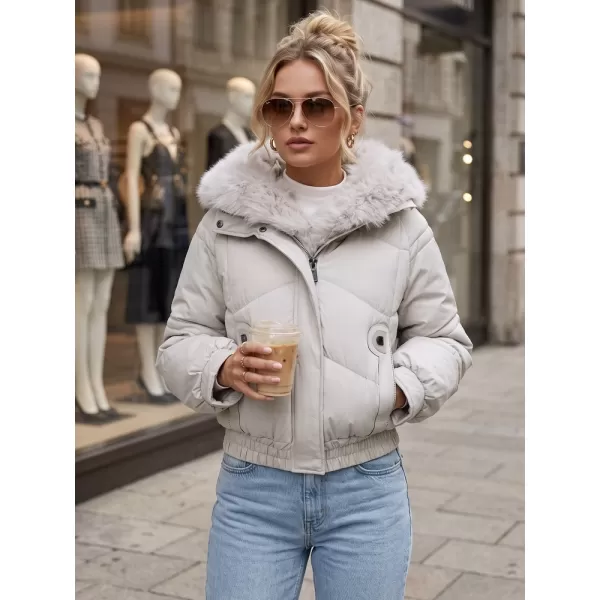  Geaca de dama DSTREET TY6008 ALB 