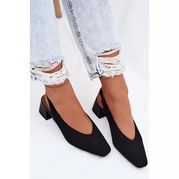  Sandale de dama BOTO YT-25 NEGRU 