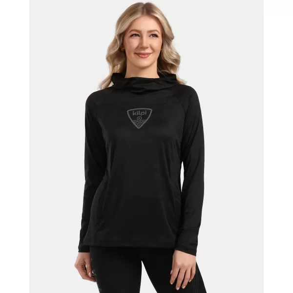  Tricou funcțional de damă KILPI AILEEN-W 1L0309KI NEGRU 