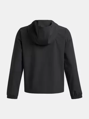 Geaca de baieti UNDER ARMOUR UA B UNSTOPPABLE WVN JACKET 6009561-001 NEGRU