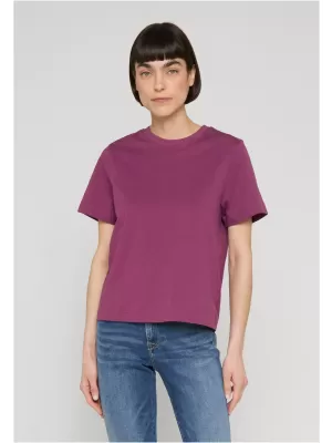 Tricou de dama URBAN CLASSICS TB8574B-23660 ALB/TRANDAFIR VINTAGE/VIOLET FRUCTE DE PADURE