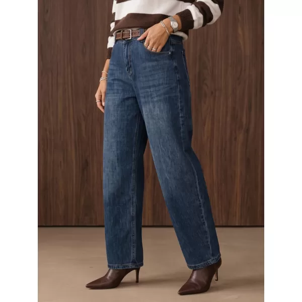  Pantaloni de dama DSTREET UY3206 ALBASTRU 