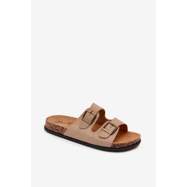  Papuci pentru bărbați BOTO 56302-11 KAKI 
