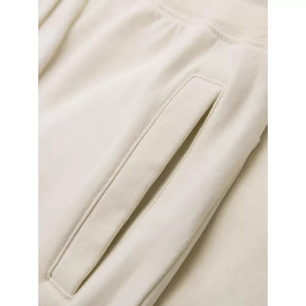  Pantaloni de trening pentru bărbați OMBRE OM-PABS-0305 CREMĂ 