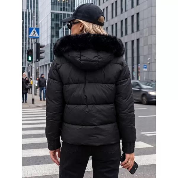  Geaca de dama DSTREET TY5828 NEGRU 