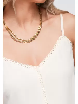 Maieu de damă OMBRE OW-TS-E0057 BEJ