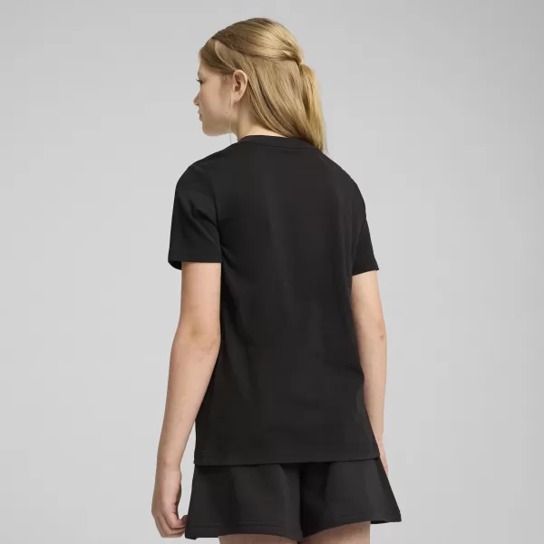  Tricou pentru copii PUMA ESS NO. 1 LOGO TEE G 68489201 PUMA NEGRU 