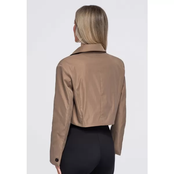  Geaca de dama OMBRE OW-BL-E0007 BEJ 