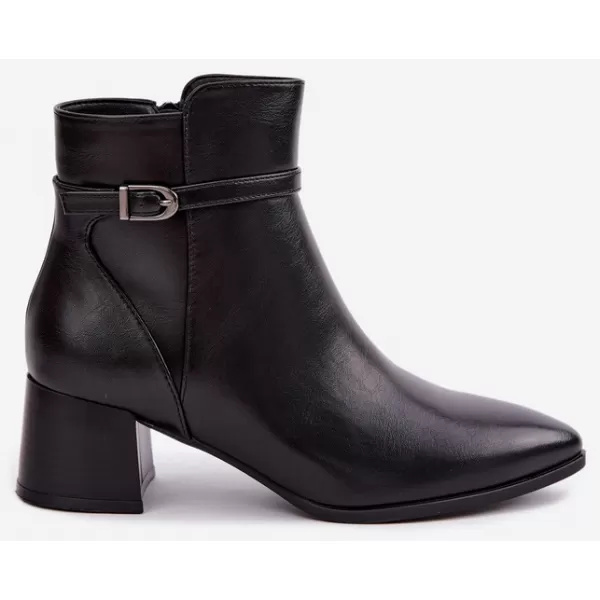  Botine de dama SERGIO LEONE BT-33 NEGRU 