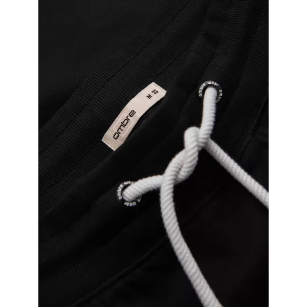  Pantaloni pentru bărbați OMBRE OM-PABS-0304 NEGRU 
