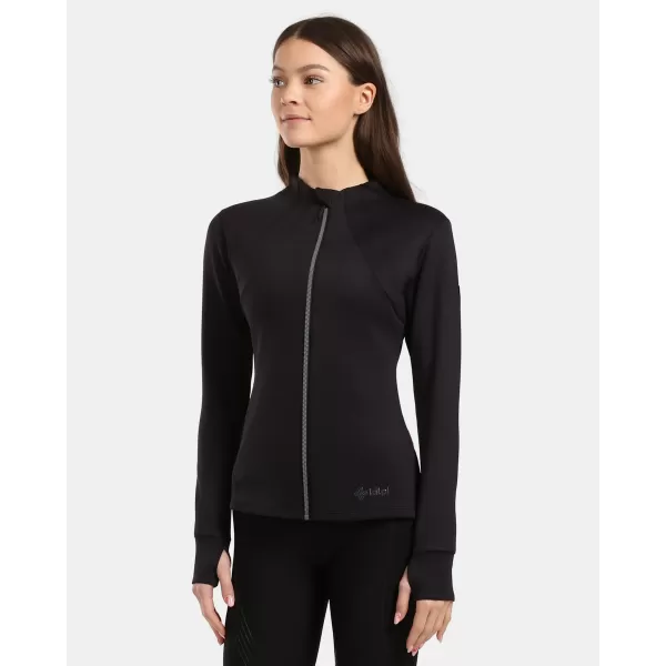  Hanorac de damă din fleece KILPI LAJEN-W 1L0205KI NEGRU 