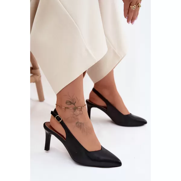  Sandale de dama SERGIO LEONE SK158 NEGRU 