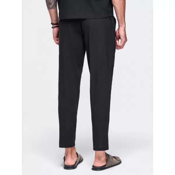  Pantaloni pentru bărbați OMBRE OM-PACP-0312 NEGRU 