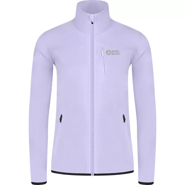  Hanorac ușor de damă din fleece NORDBLANC MAPLE NBSFL8374 VIOLET 