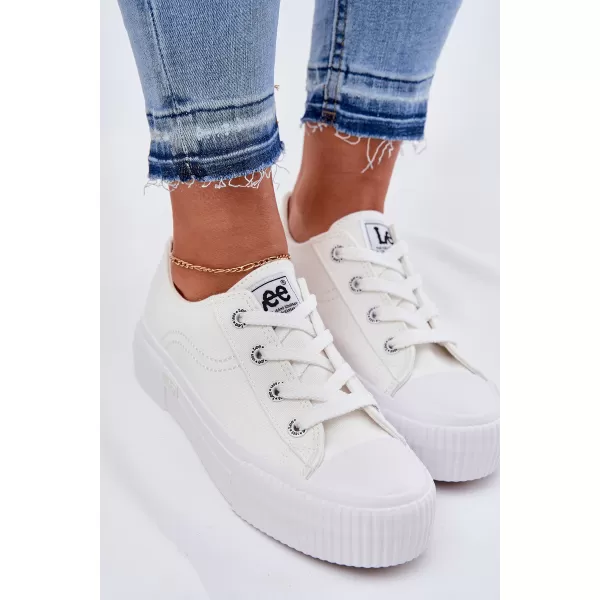  Adidași de damă LEE 50261002.1FG ALB 