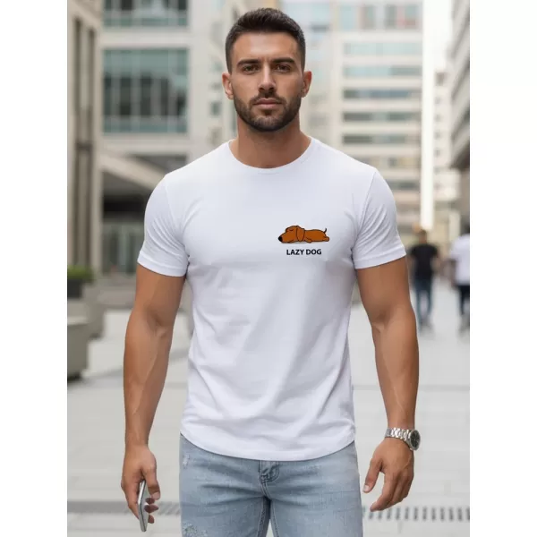  Tricou pentru bărbați DSTREET NX5096R-WH ALB 
