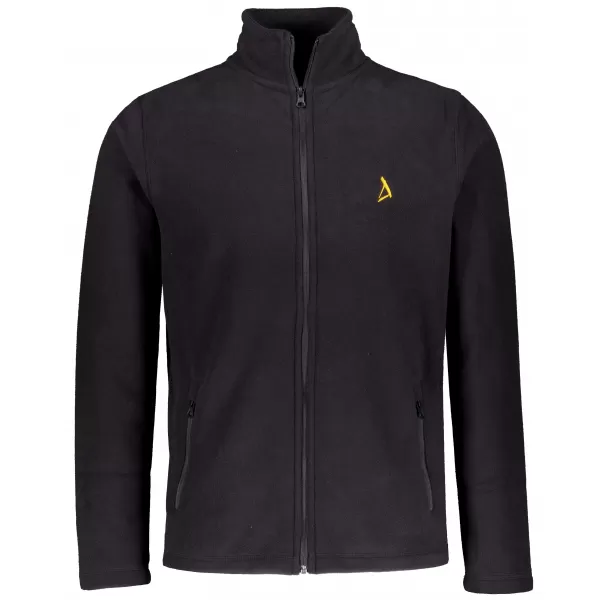  Hanorac pentru bărbați din fleece ALTISPORT ALM002852 NEGRU SI AURIU 