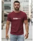 Tricou pentru bărbați DSTREET NX5122R-BU CLARET