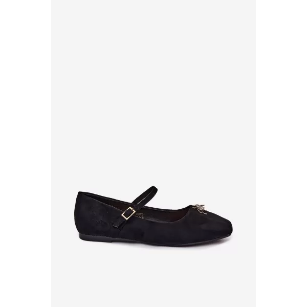 Balerini de dama BOTO 6672 NEGRU 