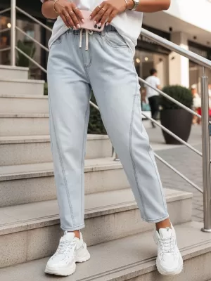 Pantaloni de dama DSTREET UY3009 ALBASTRU