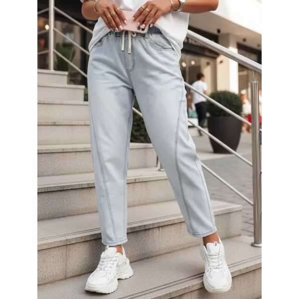  Pantaloni de dama DSTREET UY3009 ALBASTRU 