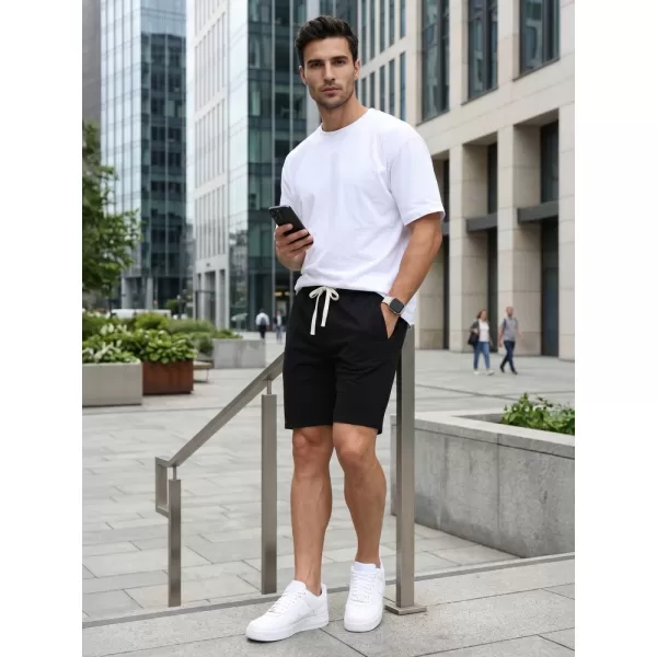  Pantaloni scurți pentru bărbați DSTREET SX2625 NEGRU 