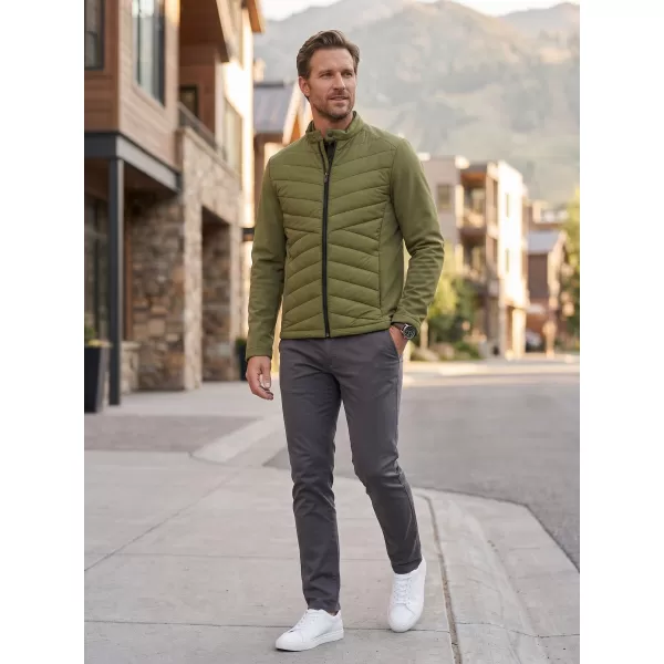  Jachetă hibridă pentru bărbați MALFINI PREMIUM CROSS 555 VERDE AVOCADO 