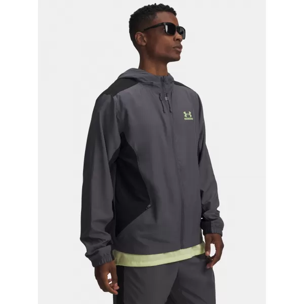  Jachetă pentru bărbați UNDER ARMOUR TECH SPORT WOVEN JKT 6011267-025 GRI 