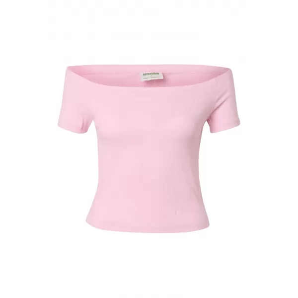  Tricou de dama URBAN CLASSICS TB6184A-22222 TRANDAFIR RUȘIT/GALBEN PAL 