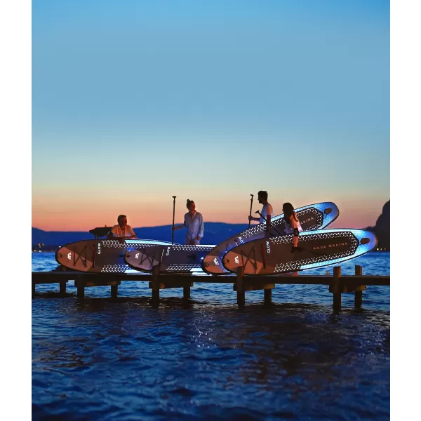  Placă cu vâsle AQUA MARINA Glow NEDETERMINAT 