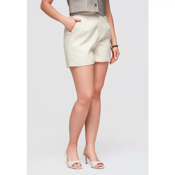  Pantaloni scurți de damă OMBRE OW-ST-E0010 BEJ 