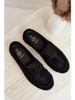 Mocasini de dama BOTO TC-40 NEGRU