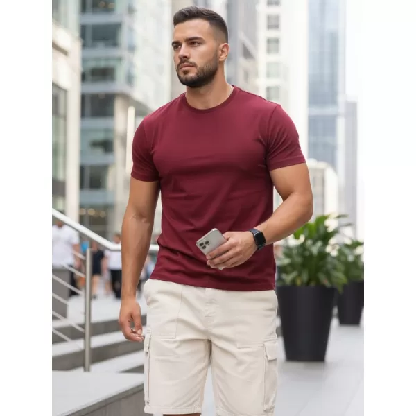 Tricou pentru bărbați DSTREET RX5677 CLARET 