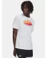 Tricou pentru bărbați UNDER ARMOUR M OVAL WM SS 6011075-100 ALB