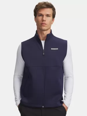 Vesta pentru bărbați UNDER ARMOUR UA DRIVE PRO HYBRID VEST 6009747-410 ALBASTRU