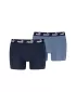 Boxeri pentru bărbați PUMA ELEMENTS MEN BASIC BOXERS 2P 93875310 DENIM