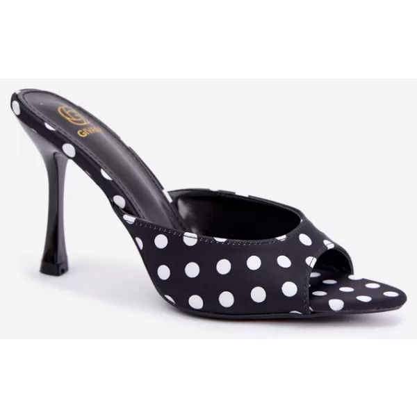  Papuci de damă BOTO SQC-295 BLACK NEGRU 