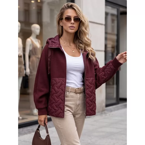  Geaca de dama DSTREET TY5916 BURGUNDIA 