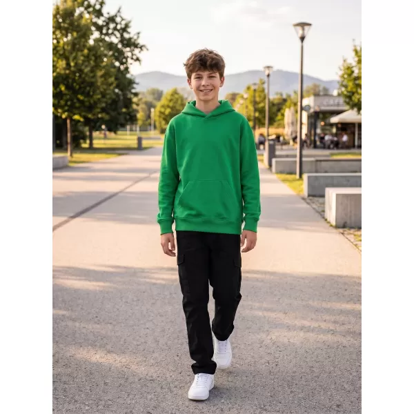  Hanorac pentru copii MALFINI CHILL 423 VERDE MEDIU 