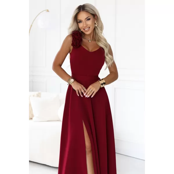  Rochie NUMOCO 643-9 CLARET 