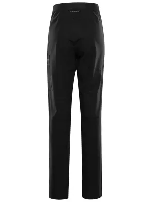 Pantaloni softshell dama ALPINE PRO CORBA NEGRU