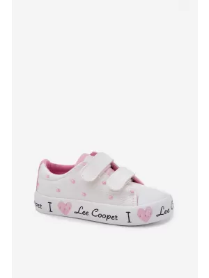 Adidași pentru copii LEE COOPER LCW-25-02-3264K ALB