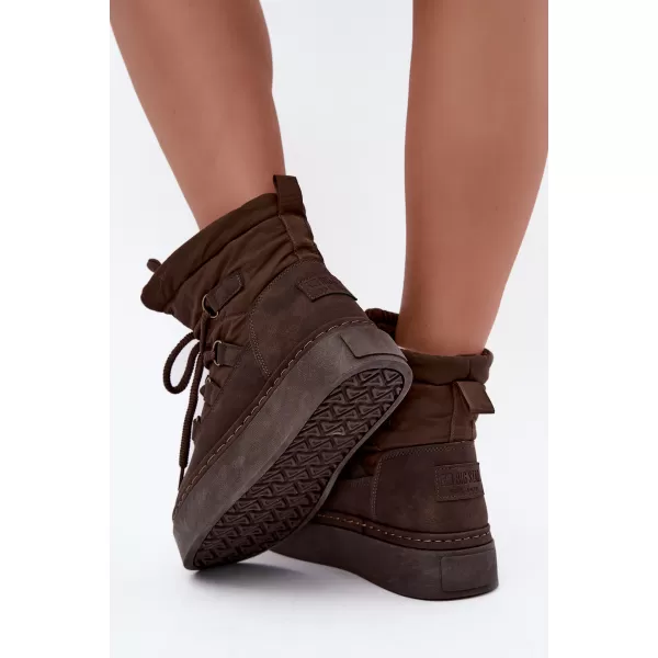  Pantofi de dama BIG STAR SHOES UU274191 MARO/BEJ 