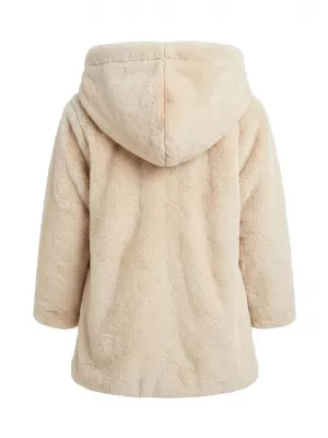 Palton de fetiță URBAN CLASSICS UCK2375-00555 APROAPE ALB