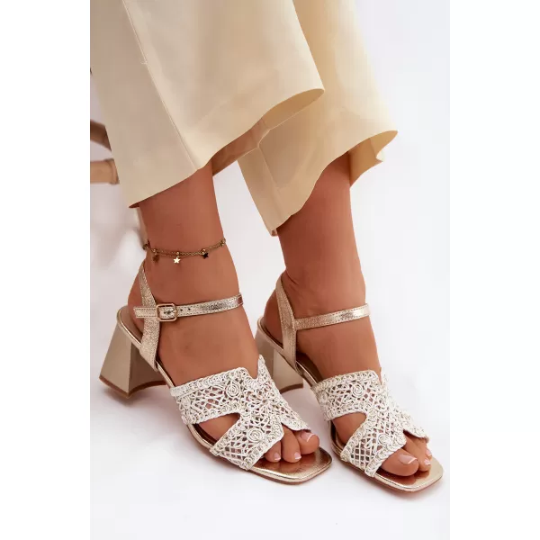  Sandale de dama VINCEZA 20282 AUR 