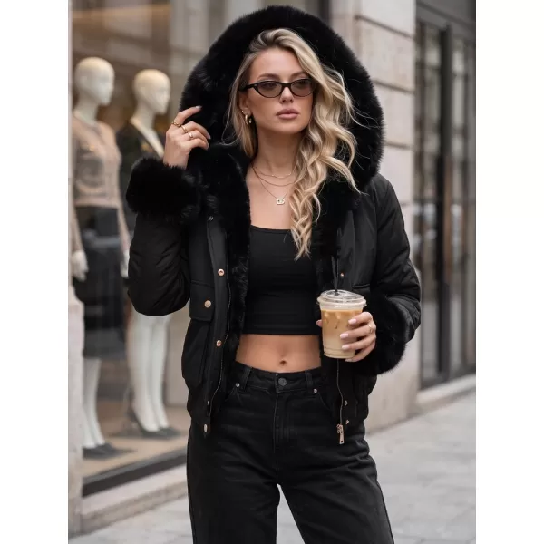 Geaca de dama DSTREET TY5996 NEGRU 