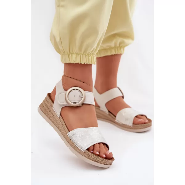 Sandale de dama INBLU RV000013 BEJ 